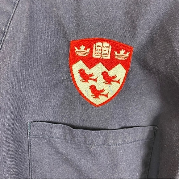 Mobb Medical Scrub Top Medium Navy Blue - Picture 8 of 10